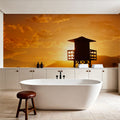 Los Olivos Beach Mural Wallpaper - room preview 05