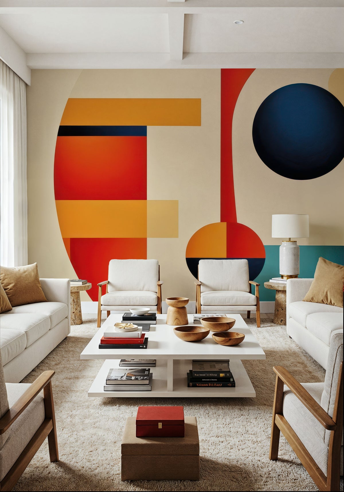 Well Hello There Mural Wallpaper - room preview 05
