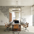 US Mexico Caribbean Map - Jimmy Mural Wallpaper - room preview 05