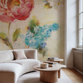 Contemporary Flower I Mural Wallpaper - room preview 05
