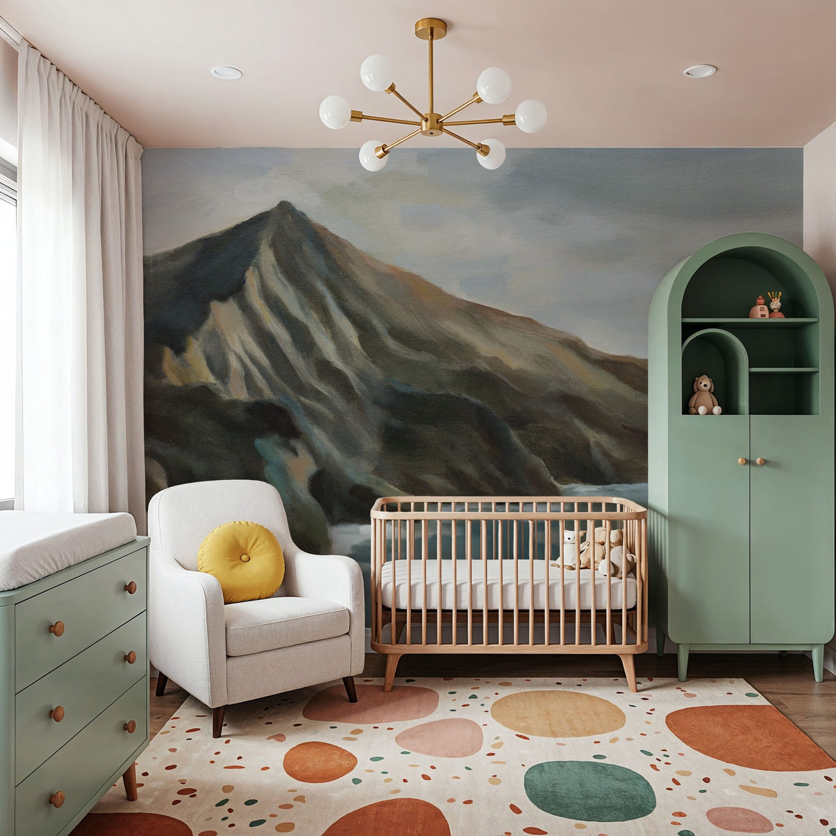 Ragged Beach Mural Wallpaper - room preview 05