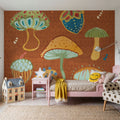 Harvest Whimsy IV Mural Wallpaper - room preview 05