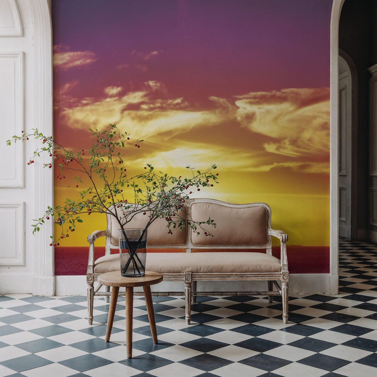Twilight Voyage Mural Wallpaper - room preview 05