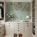 Bright Forest Mural Wallpaper - room preview 05