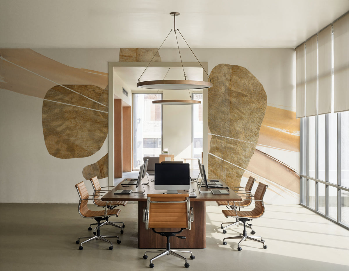 Metallic Texture Tall IV Mural Wallpaper - room preview 05