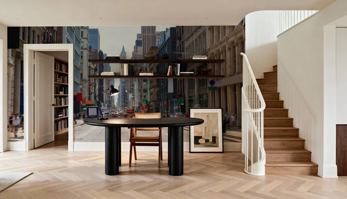 Soho Street View in Manhattan Mural Wallpaper - room preview 05