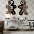 Spooky Gingerbread Manor III Mural Wallpaper - room preview 05