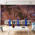 Coastal Cliff Highway Mural Wallpaper - room preview 05