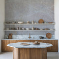 Scratched Stone Mural Wallpaper - room preview 05
