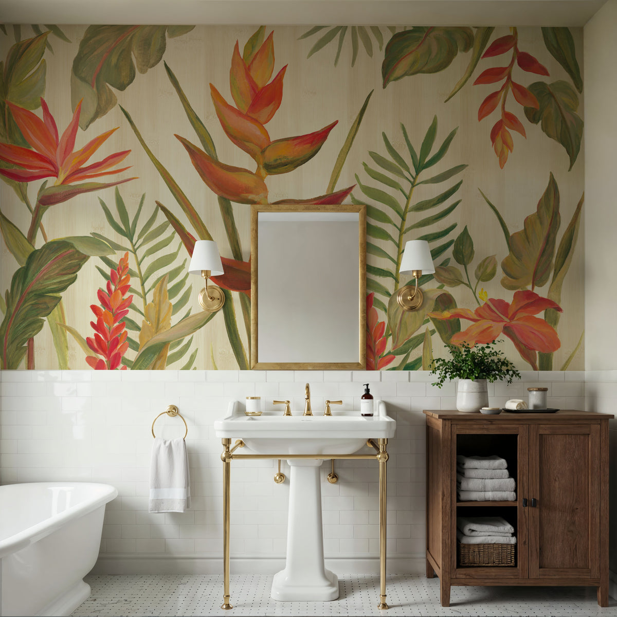 Where Are the Birds Mural Wallpaper - room preview 05