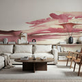 Pink Sunset Mural Wallpaper - room preview 05