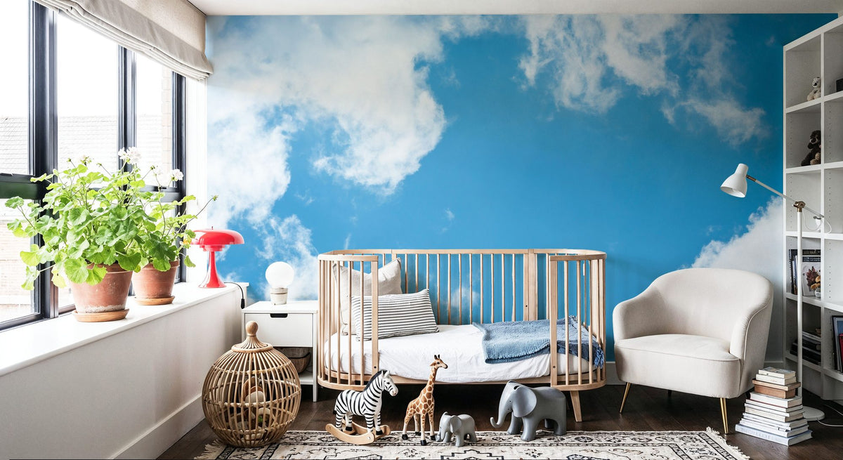 Sky Illusion Mural Wallpaper - room preview 05