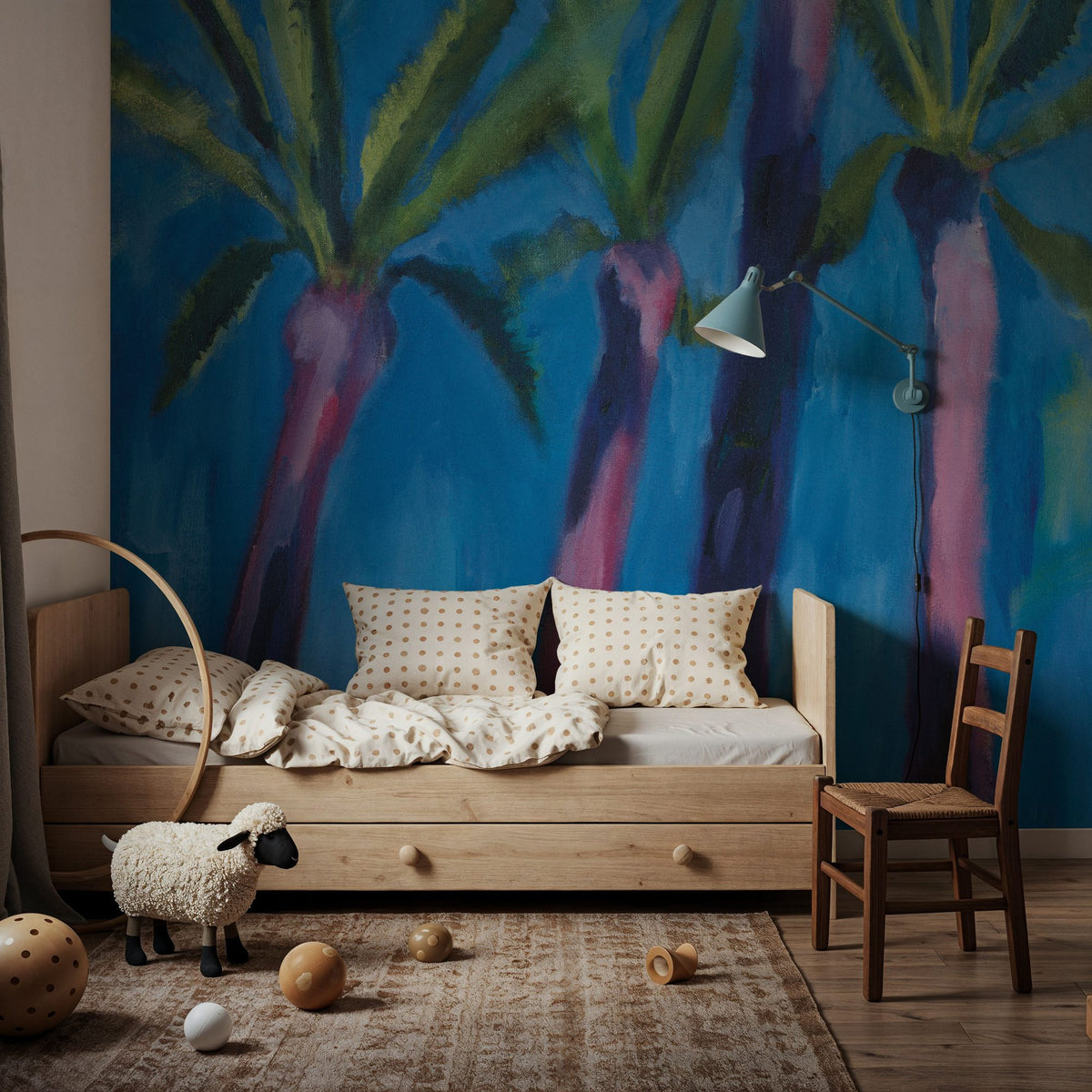 Palm Trees Mural Wallpaper - room preview 05