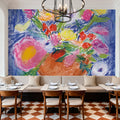Gathering of Flowers Mural Wallpaper - room preview 05