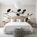 Shadow Leaves I Mural Wallpaper - room preview 05