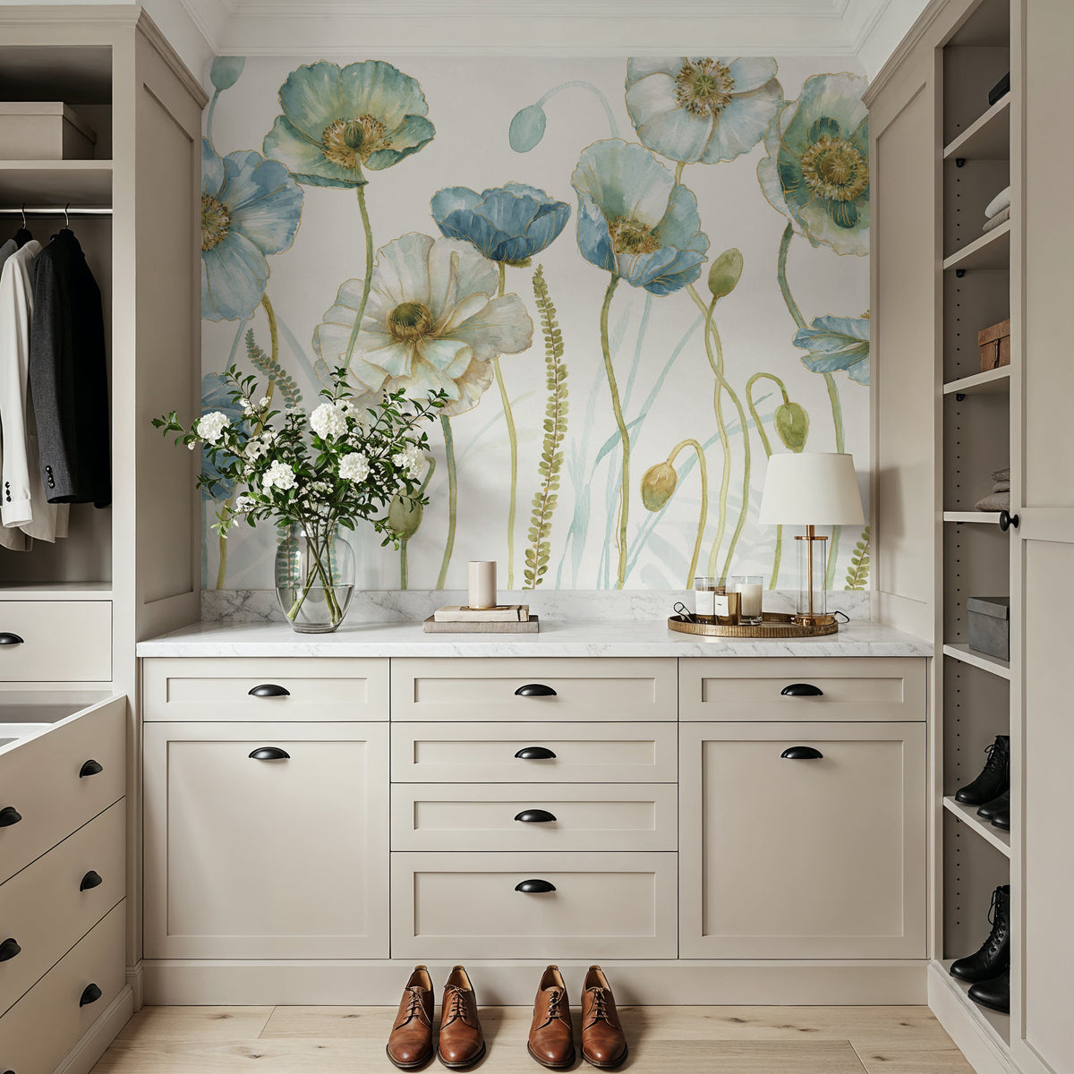 My Greenhouse Flowers I Mural Wallpaper - room preview 05