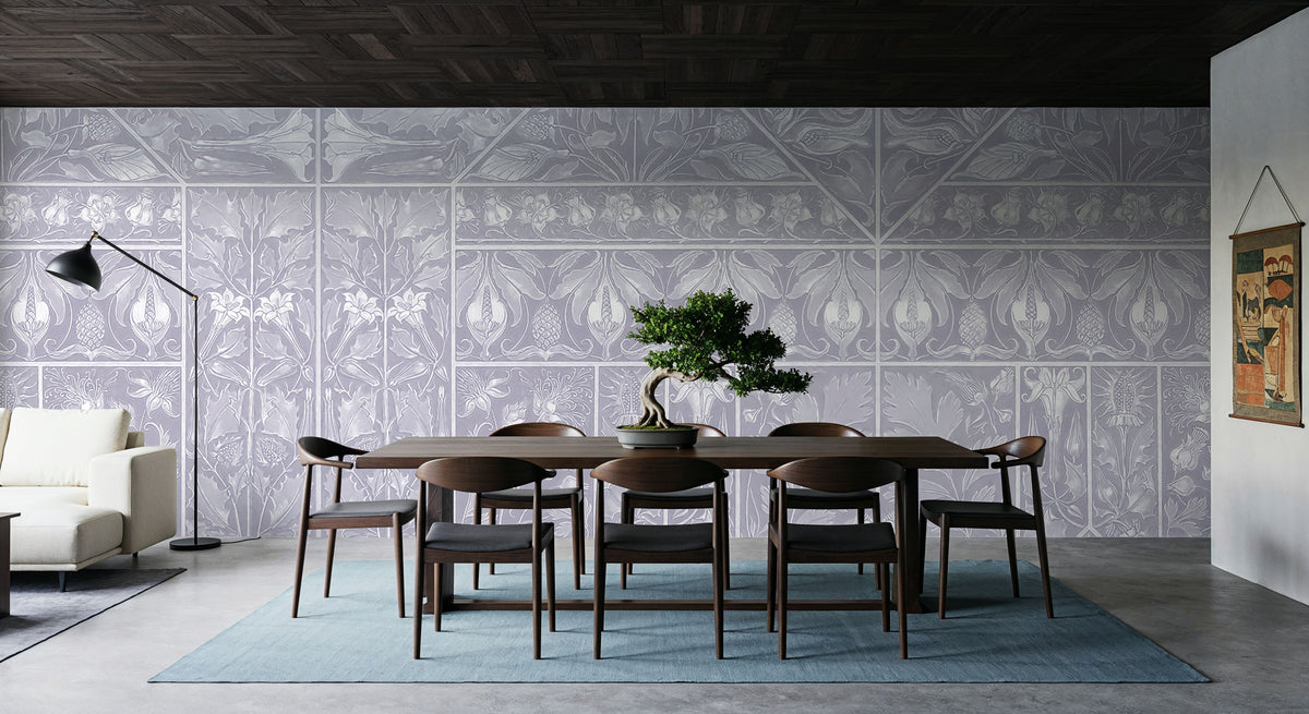 Floral Mood Mural Wallpaper - room preview 05