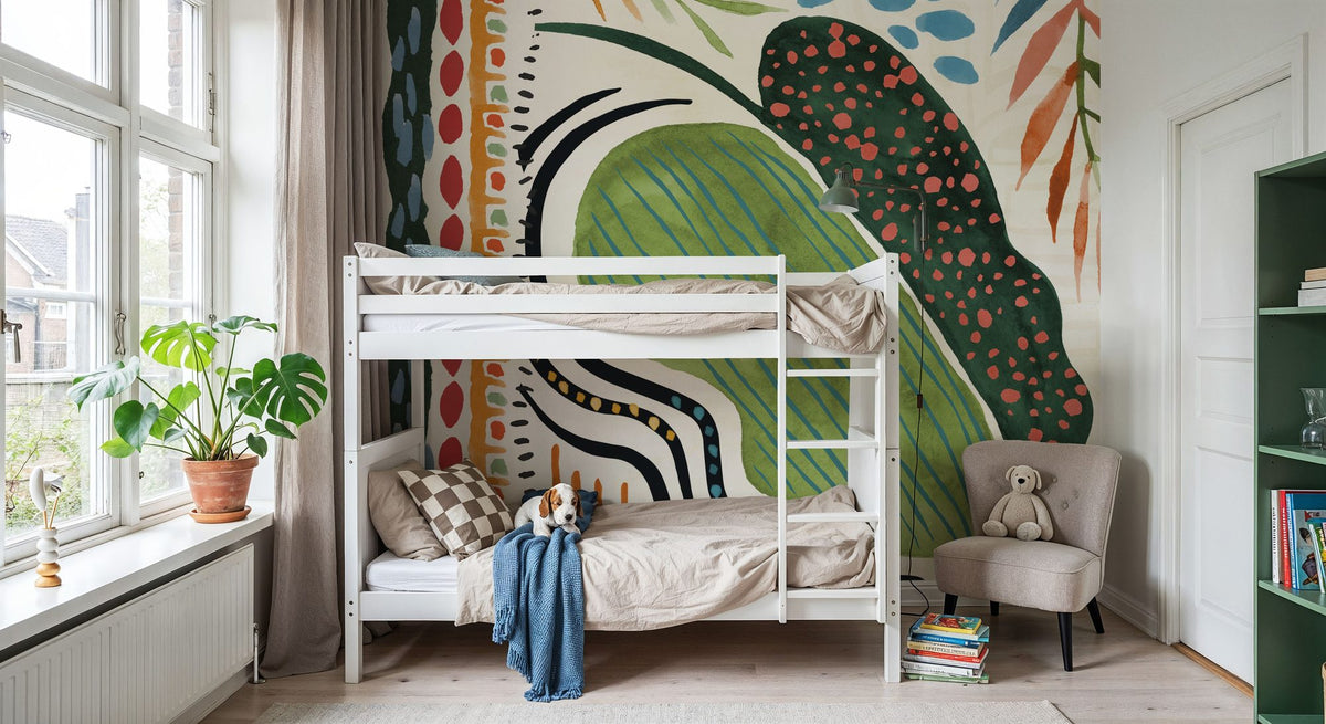 Rainforest II Mural Wallpaper - room preview 05
