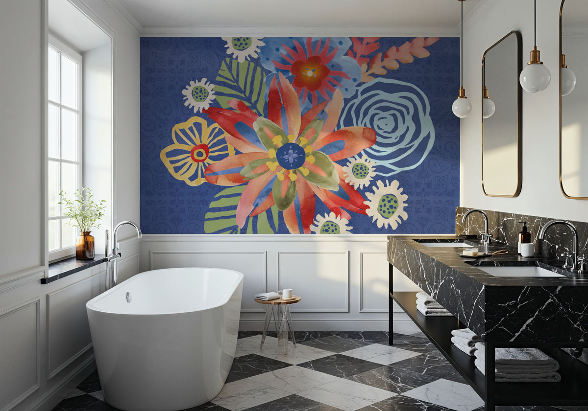 Festive Summer IV Mural Wallpaper - room preview 05