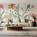 Wildflower in the Wild Mural Wallpaper - room preview 05