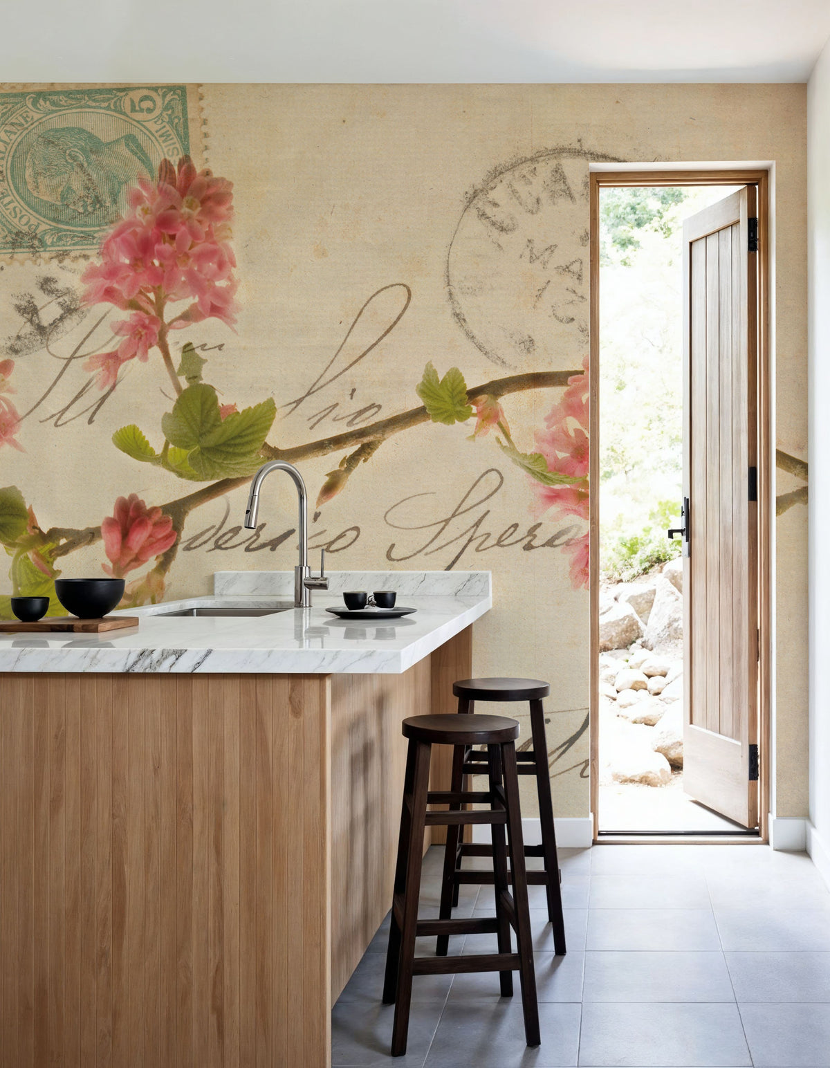 Letters to My Love III Mural Wallpaper - room preview 05