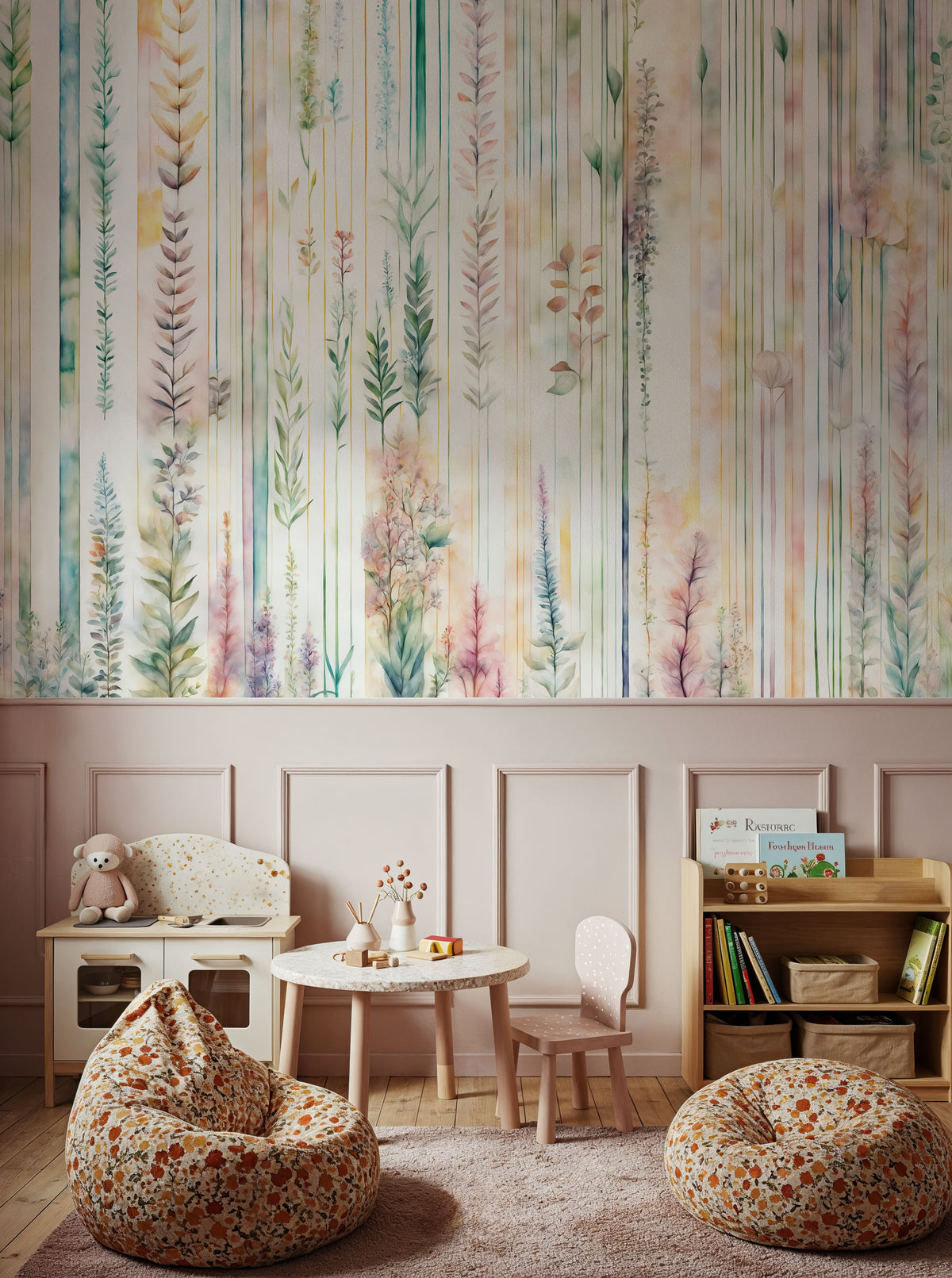 Botanical Wall Mural Wallpaper - room preview 05