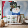 Main Street Christmas VII Mural Wallpaper - room preview 05
