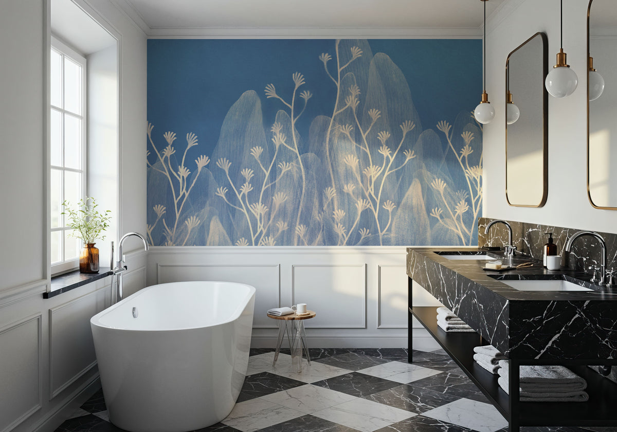 Arte Blooms Mural Wallpaper - room preview 05