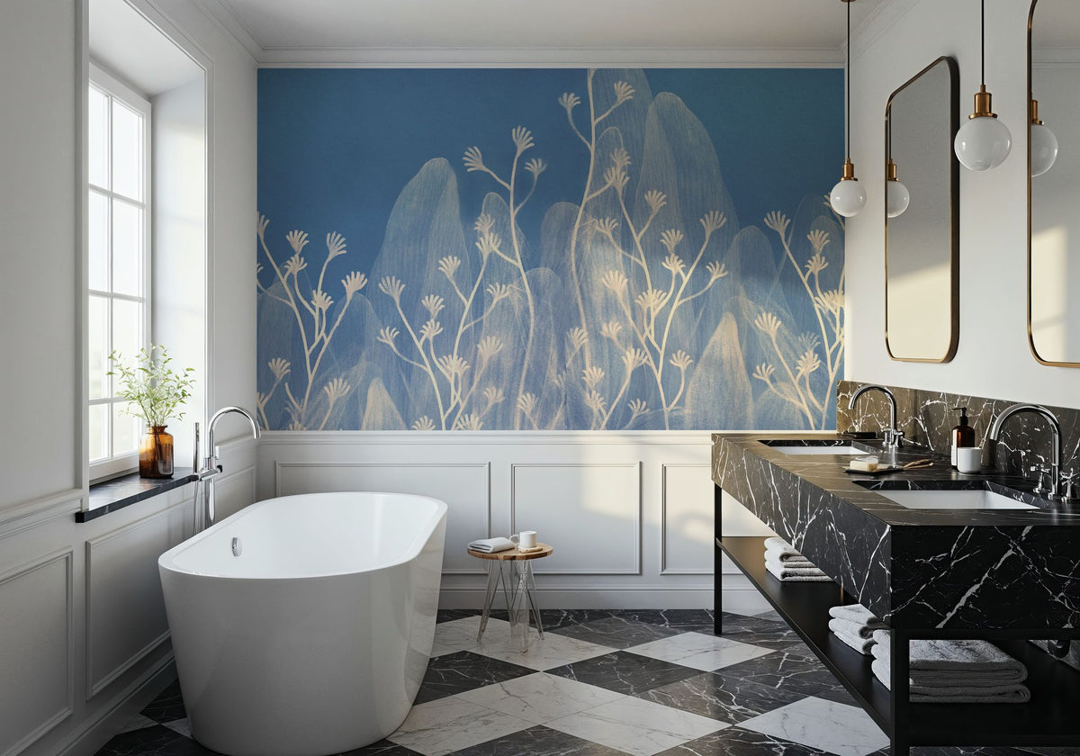 Arte Blooms Mural Wallpaper - room preview 06