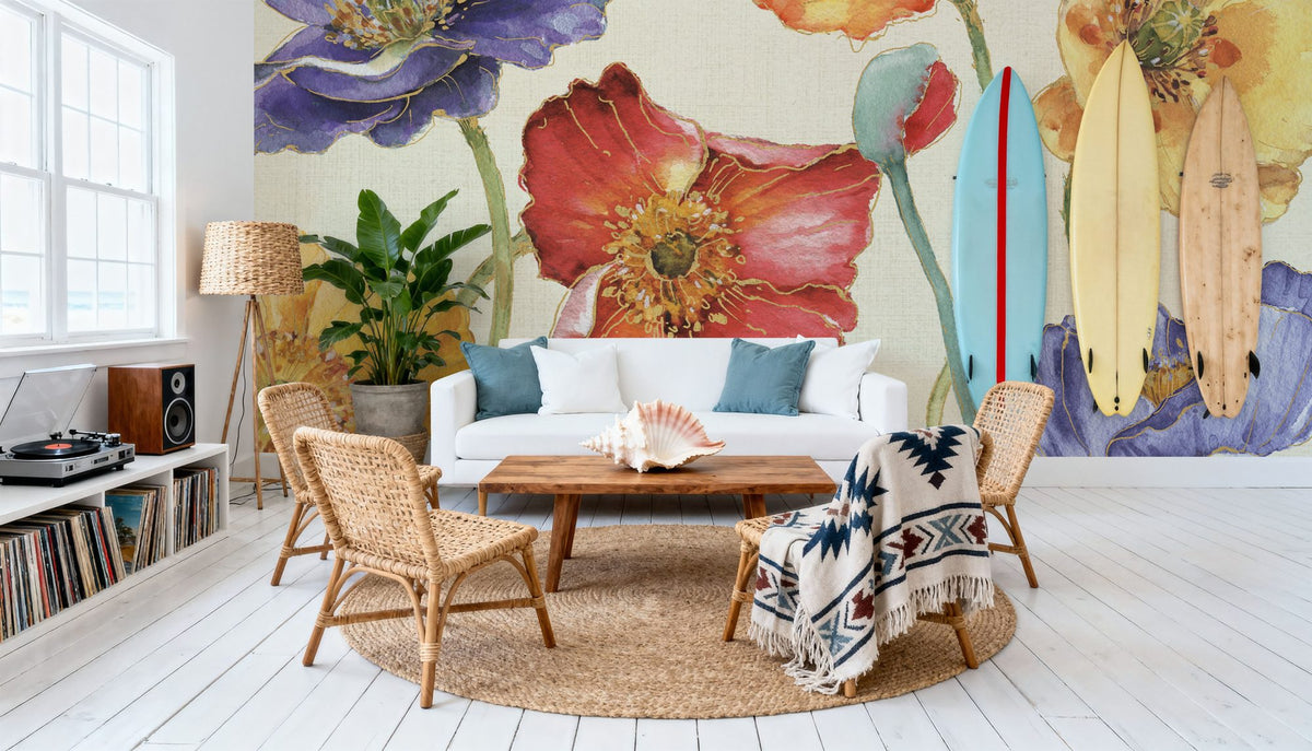 Autumn Softies Mural Wallpaper - room preview 05