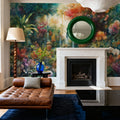 Lush Garden of Eden At Sunrise Mural Wallpaper - room preview 05