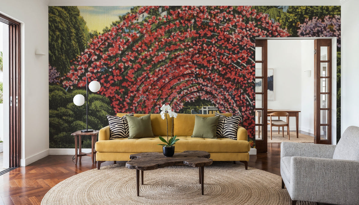 Rose Arbor Mural Wallpaper - room preview 05