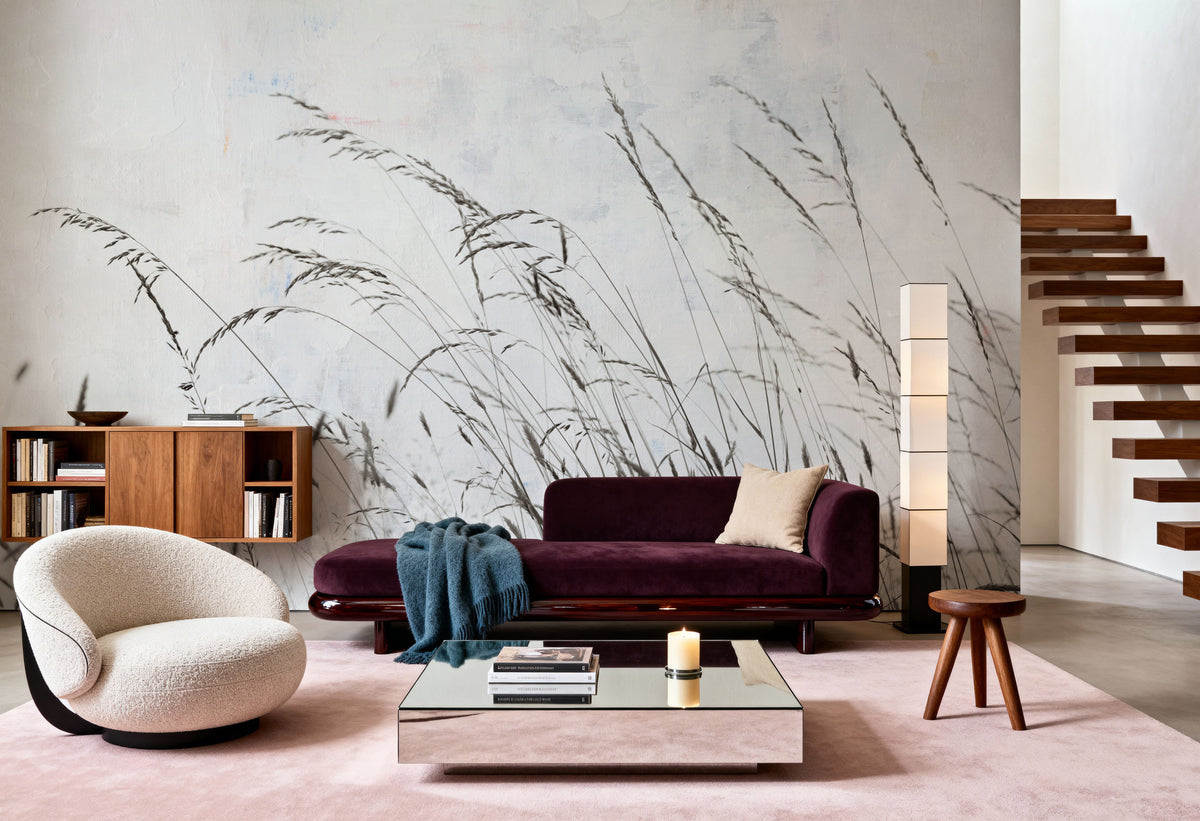 Meadow Grass I Mural Wallpaper - room preview 05