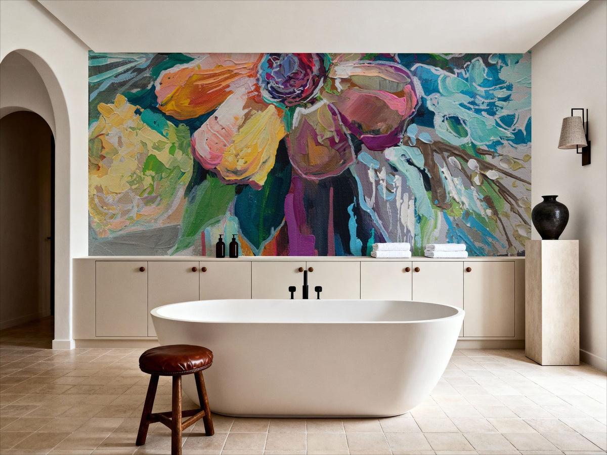 Fall For Me Mural Wallpaper - room preview 05