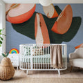 Sliced Apples Study Mural Wallpaper - room preview 05