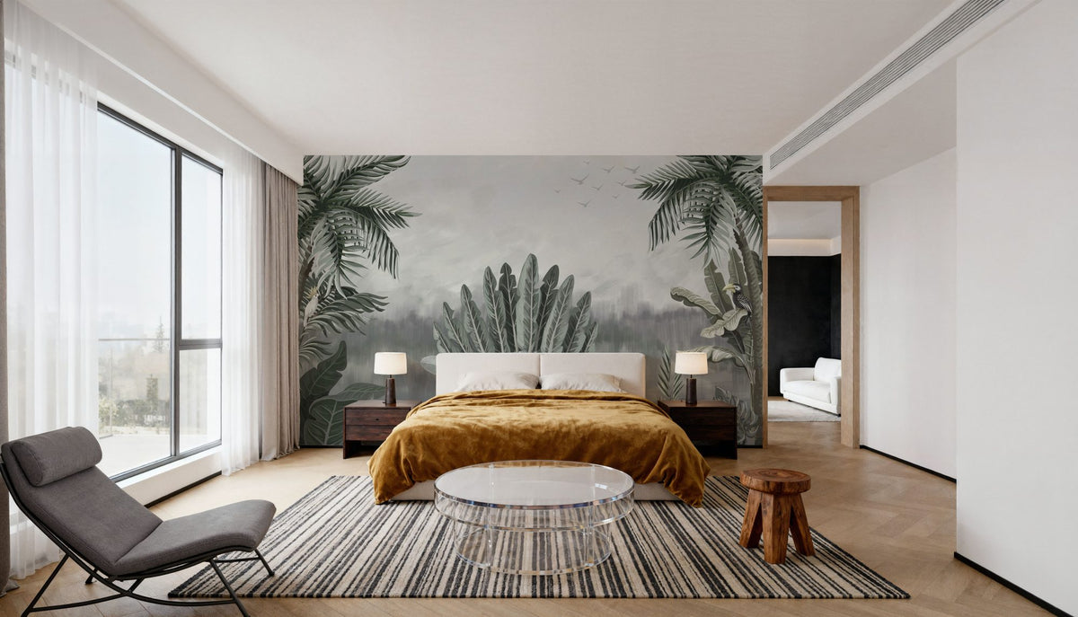 Jungle Noon Mural Wallpaper - room preview 05