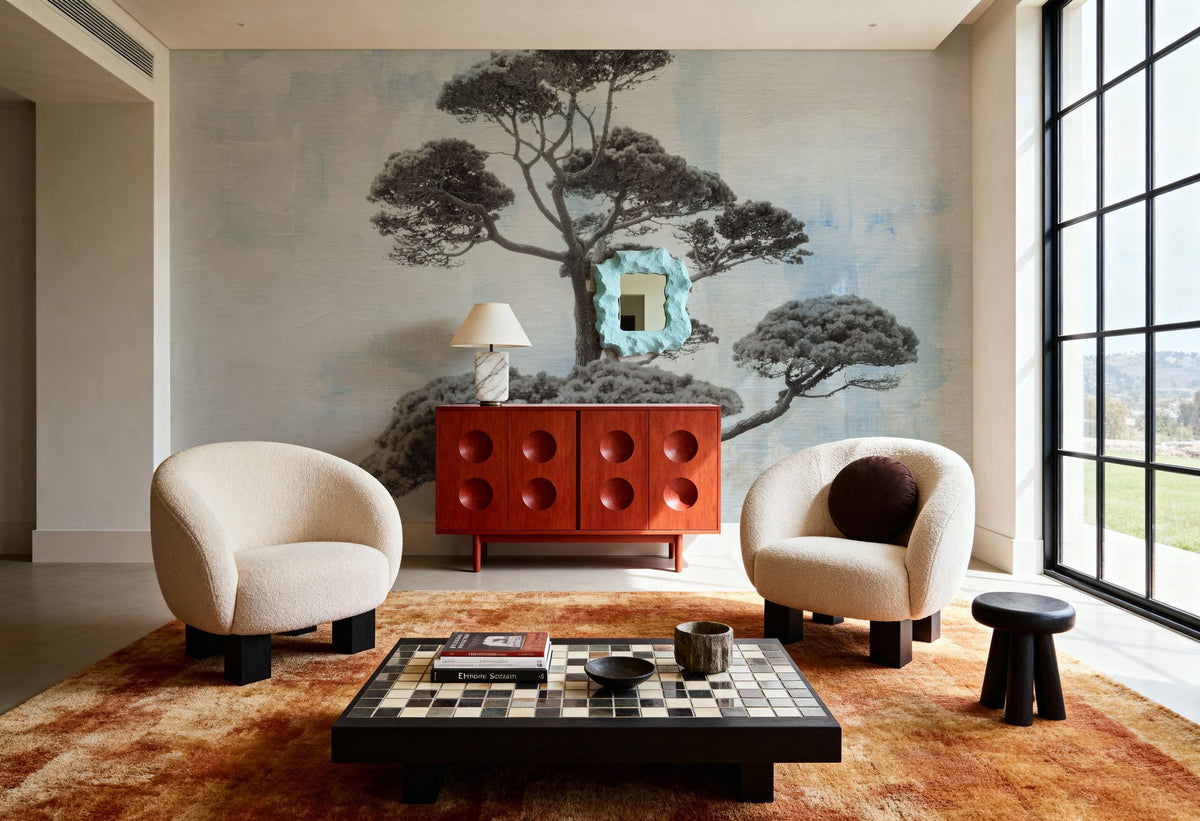 Salcombe Tree Mural Wallpaper - room preview 05