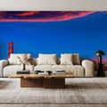 Golden Gate Sunset I Mural Wallpaper - room preview 05