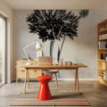 Wonderful Wildflowers VIII Neutral Mural Wallpaper - room preview 05