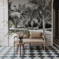 Palm Shadows Mural Wallpaper - room preview 05