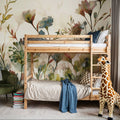 Transparent Garden Honeybloom Mural Wallpaper - room preview 05