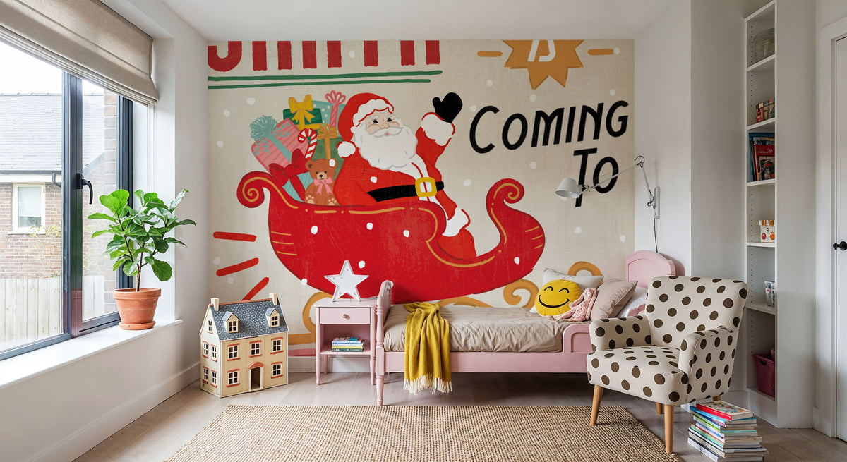 Holiday Patina I Mural Wallpaper - room preview 05