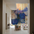 Country Hydrangea Mural Wallpaper - room preview 05