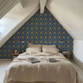 Nara Green Leaves Mural Wallpaper - room preview 05