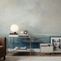 Oceanside Neutral Mural Wallpaper - room preview 05