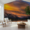 Chinook Clouds Over Grotto Mountain Mural Wallpaper - room preview 05