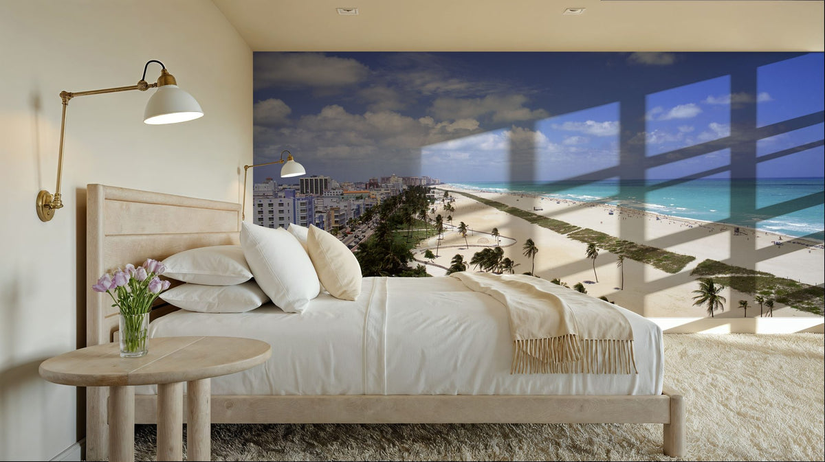 Coastal Paradise Boulevard Mural Wallpaper - room preview 05