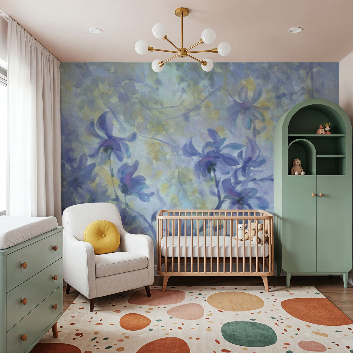 Lavender Mist Mural Wallpaper - room preview 05