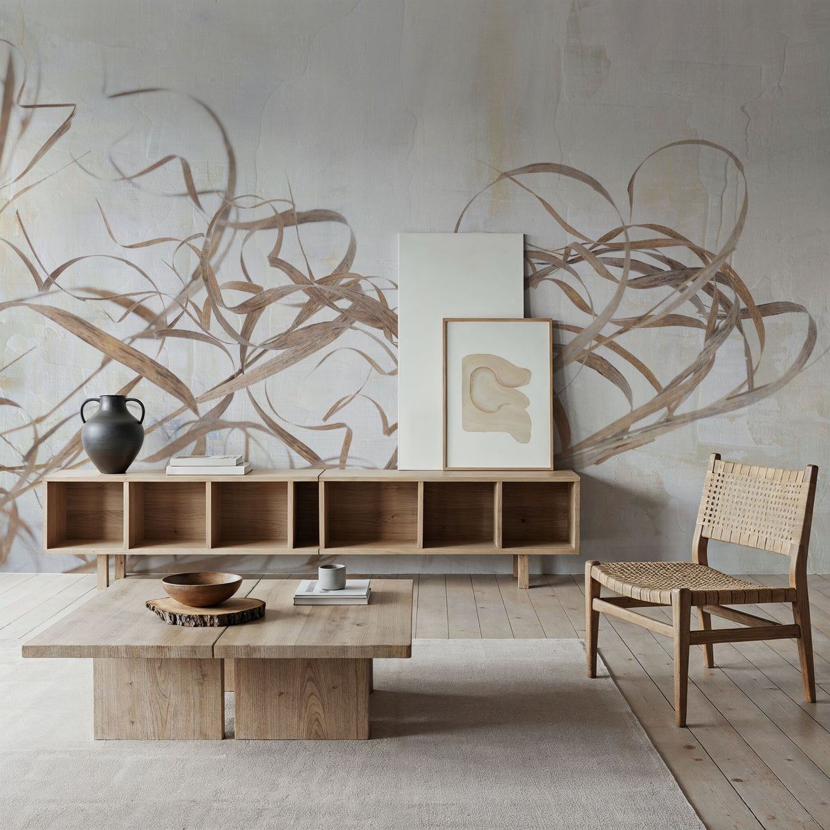 Trace of a Meadow Mural Wallpaper - room preview 05