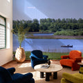 Lakeside Companions Mural Wallpaper - room preview 05